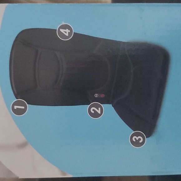: Health Touch Massage Seat Topper Vibration & Heat Relax & Sooth Muscles - Picture 10 of 10